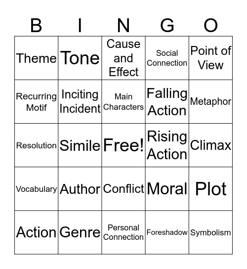 Killing the Rising Sun Bingo Card