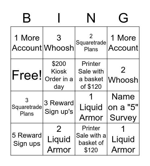 MAY BLACKOUT Bingo Card