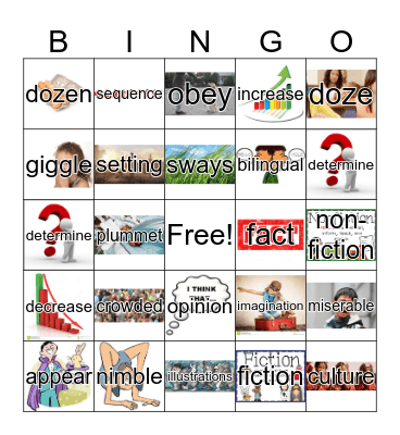 AM Boy Group Bingo Card