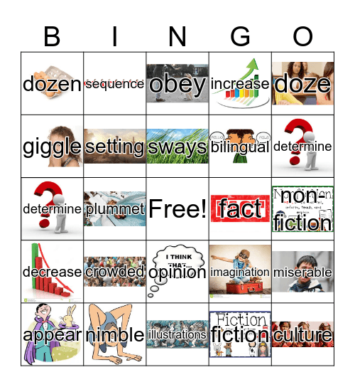AM Boy Group Bingo Card