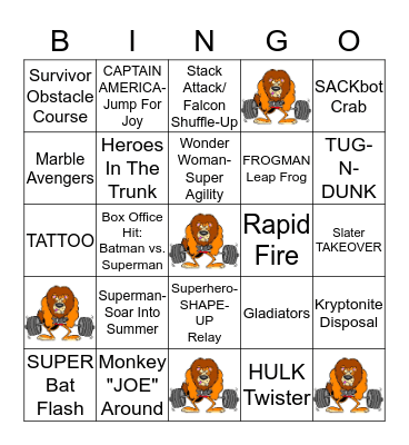 15 Years & Still Going Strong Bingo Card