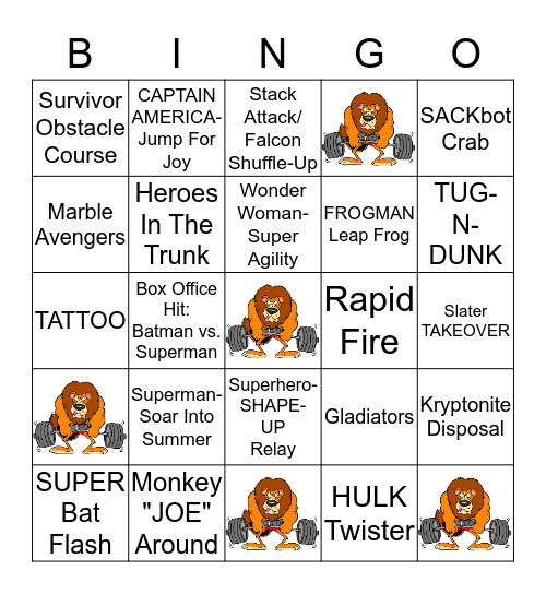 15 Years & Still Going Strong Bingo Card