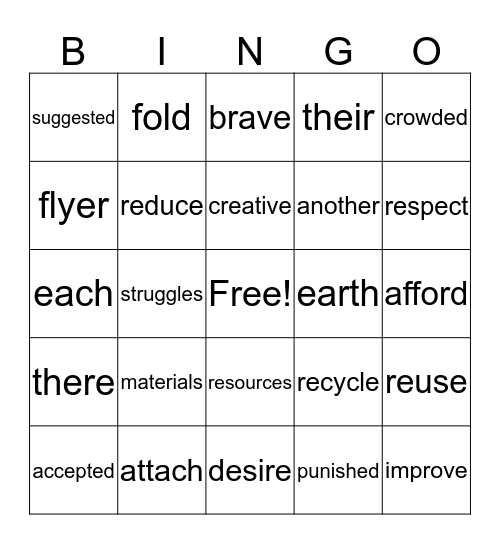 The Art Project Bingo Card