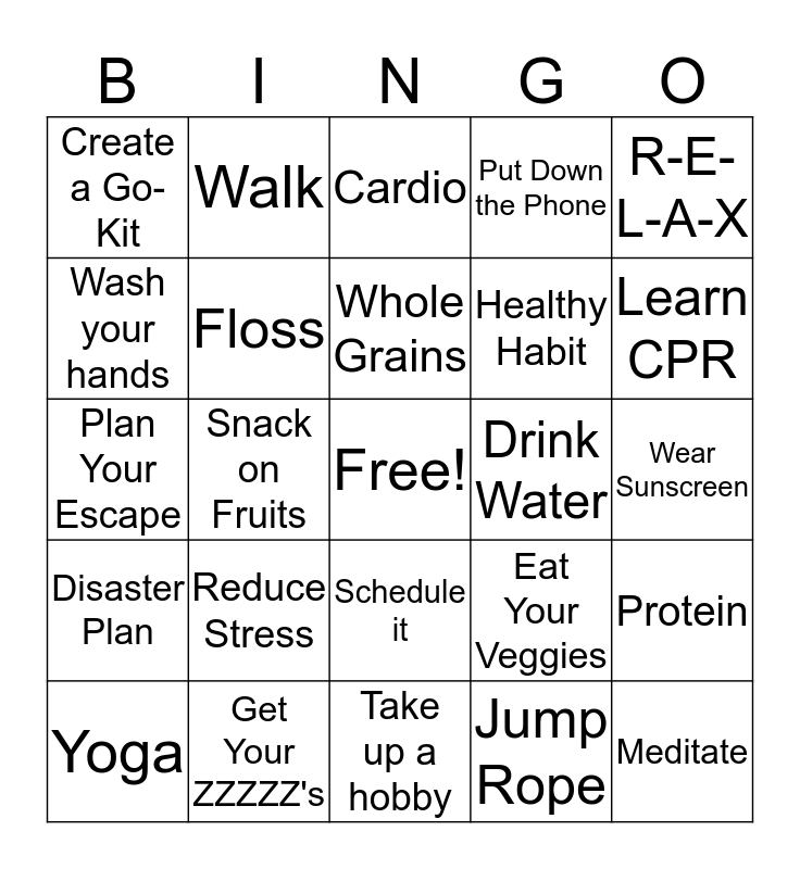 health-safety-bingo-card