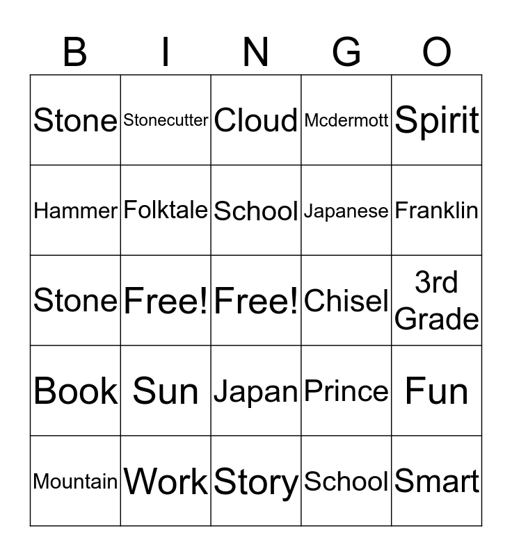 the-stonecutter-bingo-card