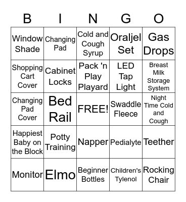 Pat's Safari Bingo! Bingo Card