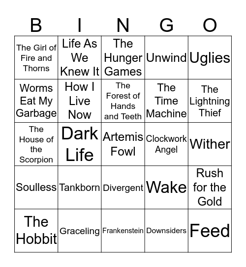 Beneath the Surface Bingo Card