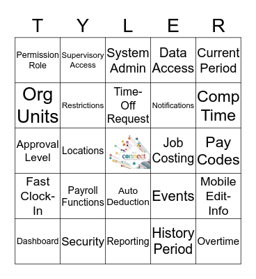 *TYLER Connect 2017* Bingo Card