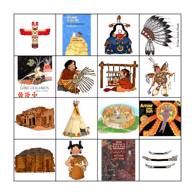 Native American Legends Bingo Card
