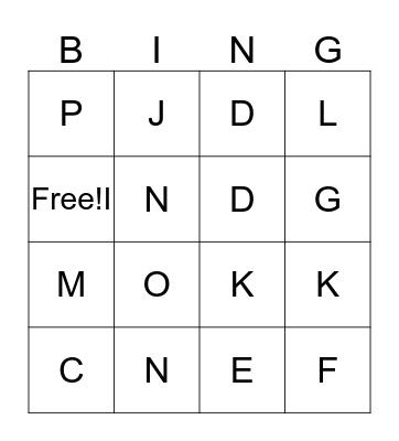 smartlappenbingo Card