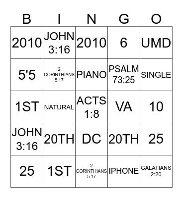 FAREWELL NIKKIA Bingo Card