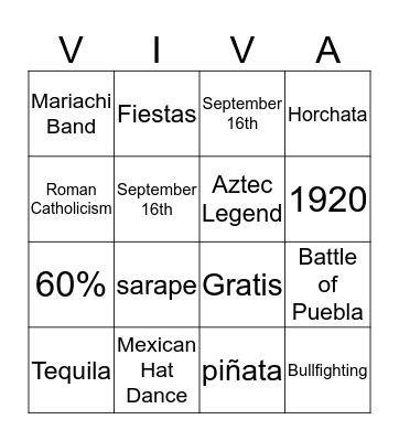 LOTERIA Bingo Card