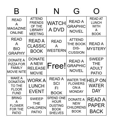 BUILD A BETTER WORLD Bingo Card