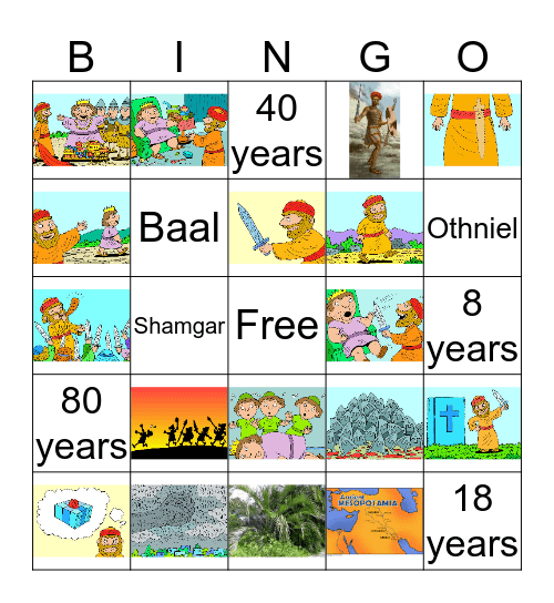 The First Judges Bingo Card