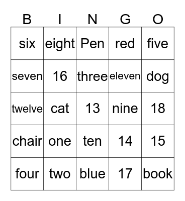 Everybody Up1 July 4th Bingo Card