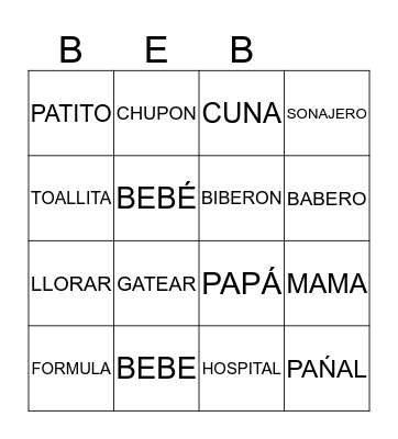 LOTERIA Bingo Card