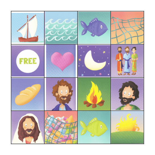 Creation Card Bingo Card