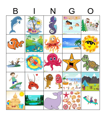 Summer Fun  Bingo Card