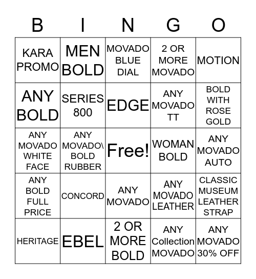 MAY WEEK 2  Bingo Card