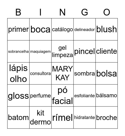 Chá bingo Card