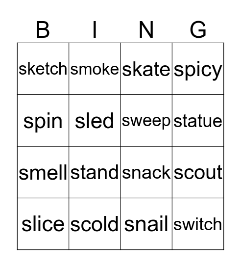 LangCon Bingo Card