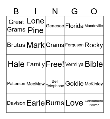 Happy 80th Birthday! Bingo Card