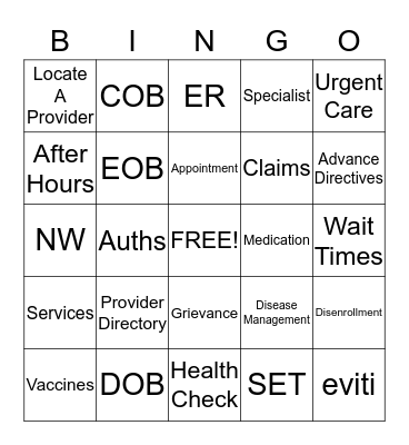 Peach State BINGO Blast Bingo Card