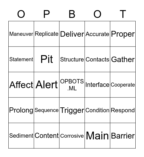 LuisModz Bingo Card