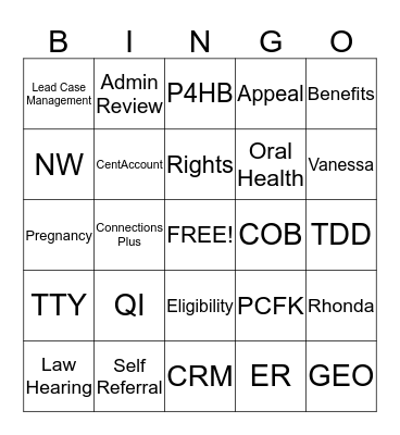 Peach State BINGO Blast Bingo Card