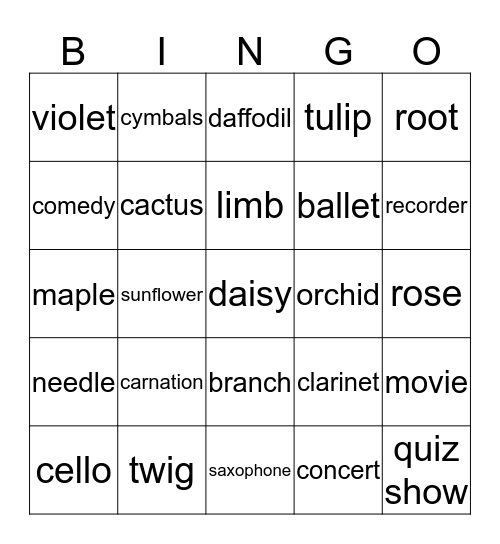 BB10 Mega Bingo Card