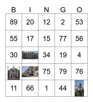 Schiedam Bingo Card