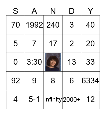 Happy Retirement! Bingo Card