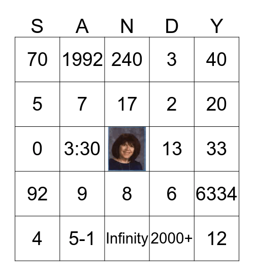 Happy Retirement! Bingo Card
