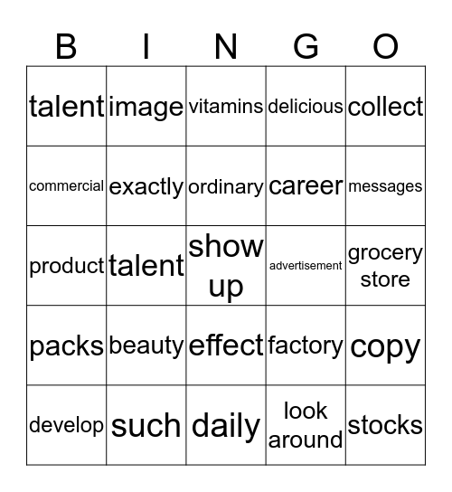 Basic Way Bingo Card