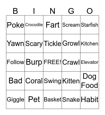 Bricks Reading Bingo Challenge! Bingo Card