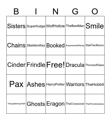 Kent Library Book Bingo! Bingo Card