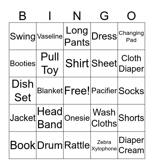 PHARAH BINGO Card
