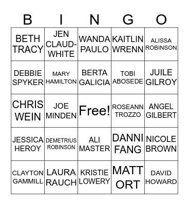 EMPLOYMENT TAX BINGO Card