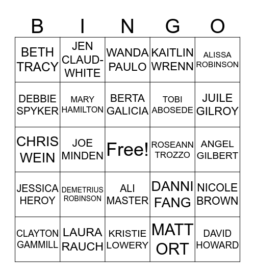 EMPLOYMENT TAX BINGO Card