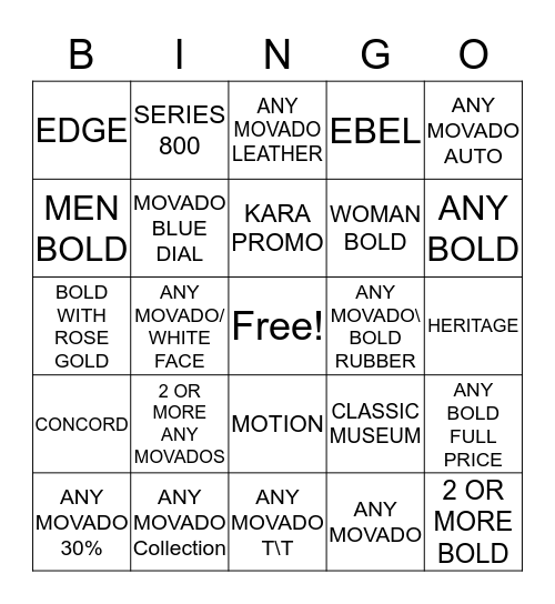 MAY WEEK 3 Bingo Card