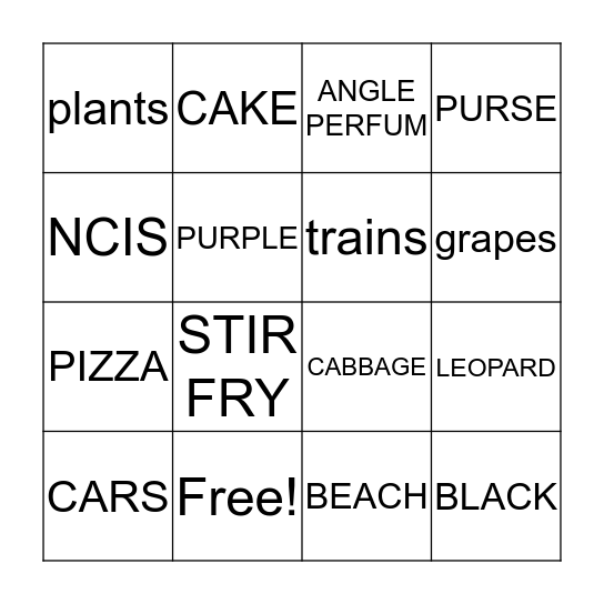 Joyce Birthday Bingo  Bingo Card