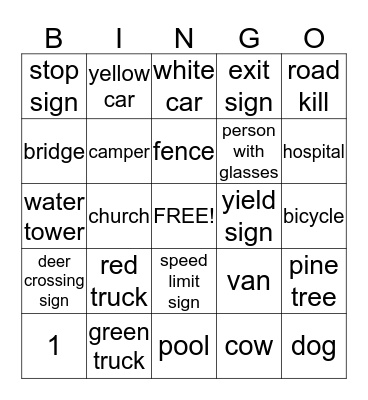 Linnie-O Bingo Card
