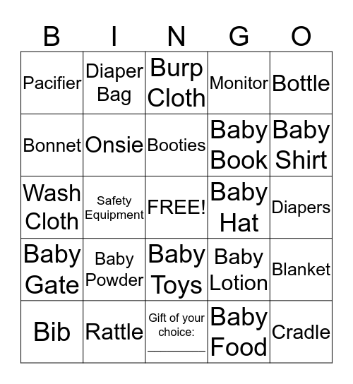 Mom to Bee! Bingo Card