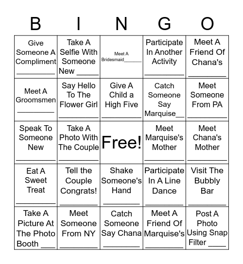 LaFiestaBeforeFoster Bingo Card