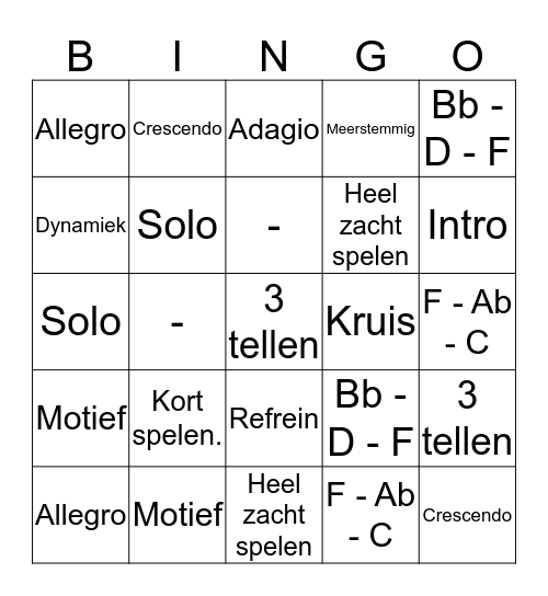Stof Eindproefwerk M3D Bingo Card