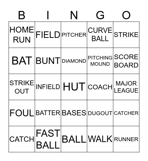 BABY BOY BRODIE Bingo Card