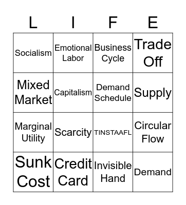 Green, Reginald  Bingo Card