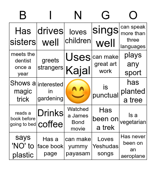 Nexrise Bingo Card