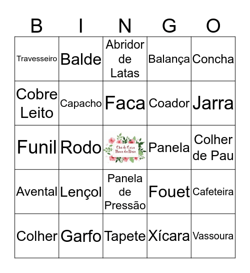 Chá da Daia Bingo Card