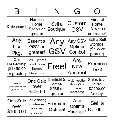 Digital Rockstar Bingo!! Bingo Card